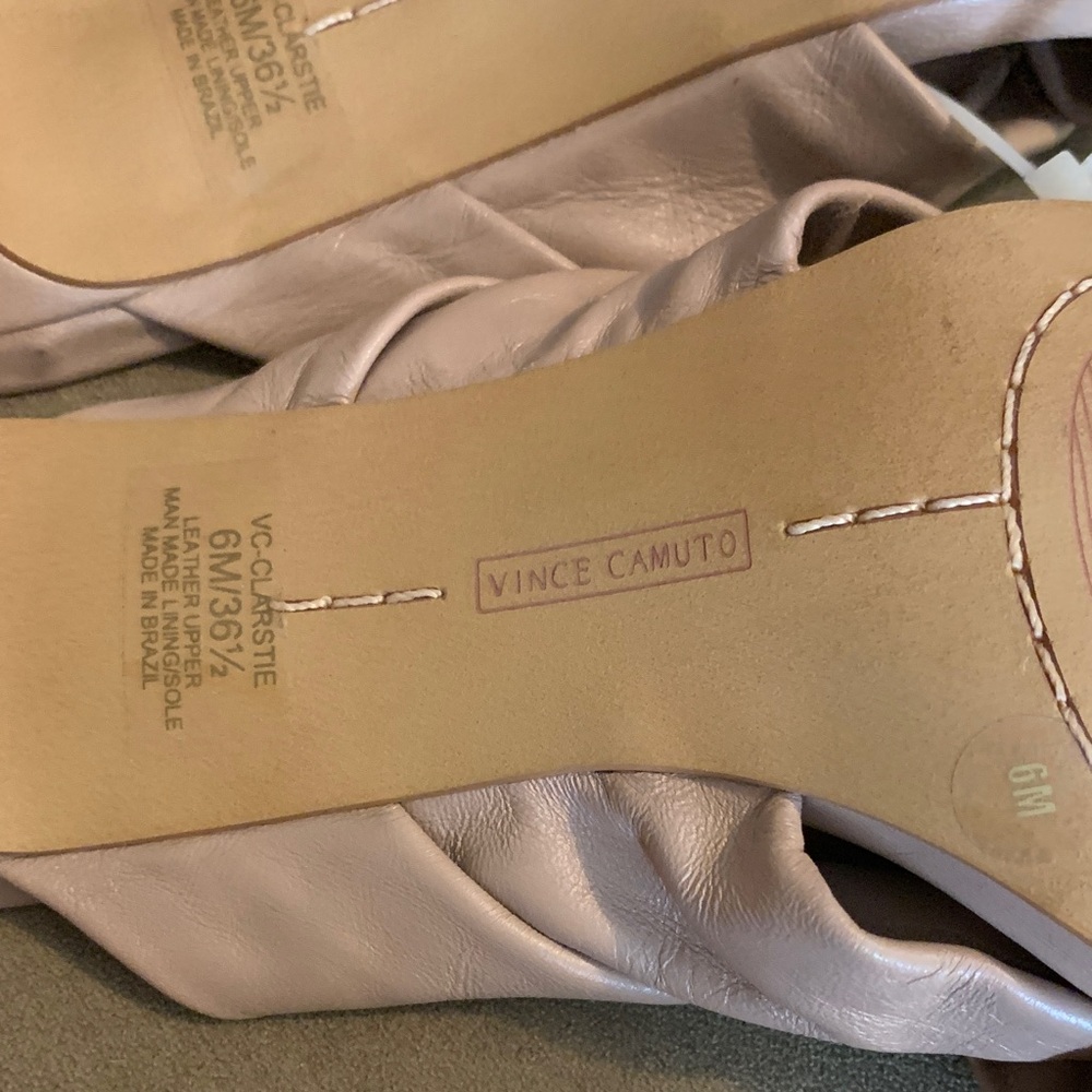 Vince Camuto Women's Beige Heels - Picture 9 of 9